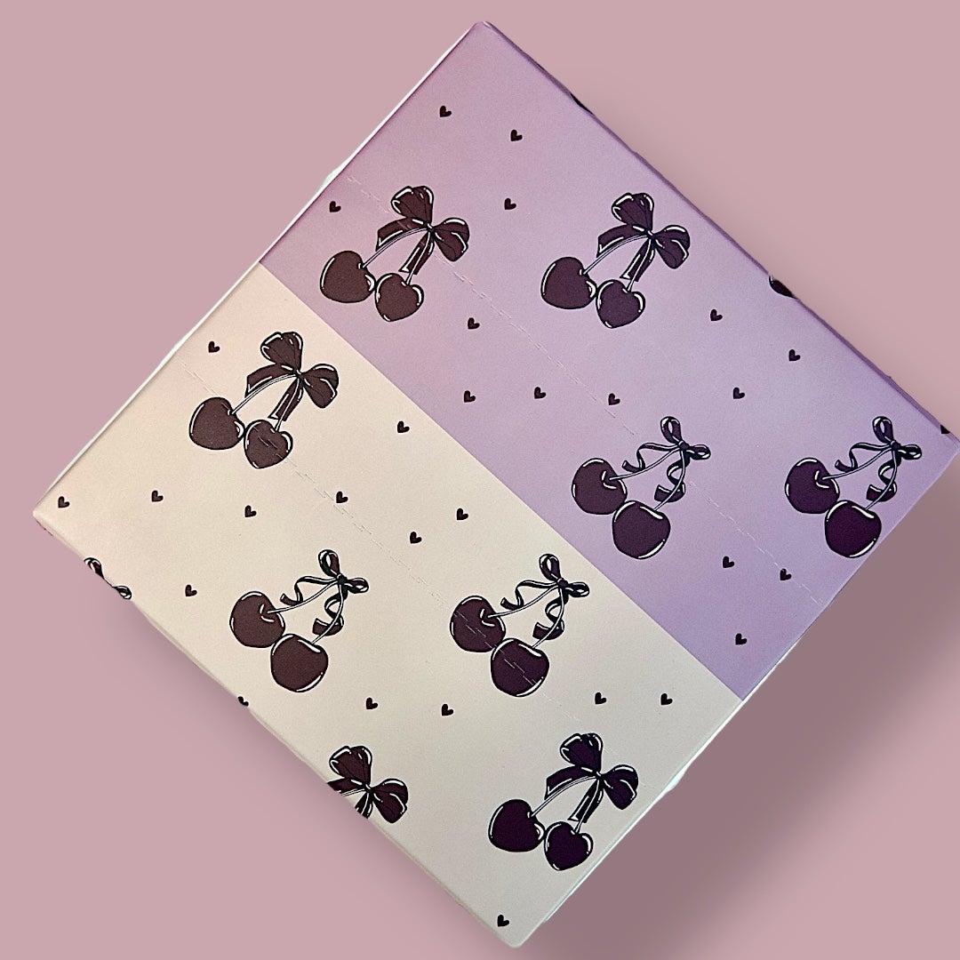 XOXO Cherries 6"x12" Foil Sheets